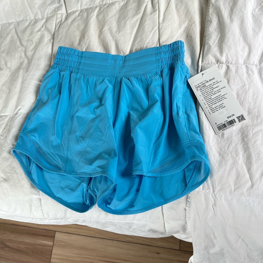 Lululemon Hotty Hot Shorts Kayak Blue